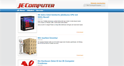 Desktop Screenshot of je-computer.de